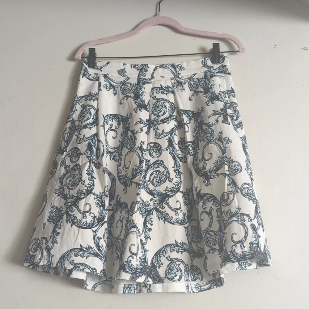 Pierre Cardin Box Pleat A-Line Skirt - Picture 4 of 11